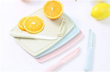 Carregar imagem no visualizador da galeria, Upspirit 3pcs Kitchen Peeler Knife Cutting Board Set Ceramic Fruit Knife Vegetable Peeler Small Chopping Board Kitchen Tools